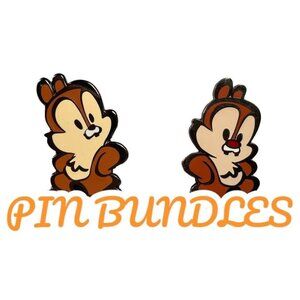 Disney Chip Dale Trading Pin Chipmunk Kawaii Art Lapel Pin Brooch Accessories